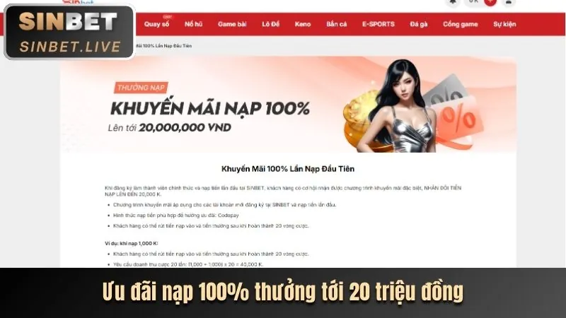Khuyến mãi hấp dẫn 95vn12